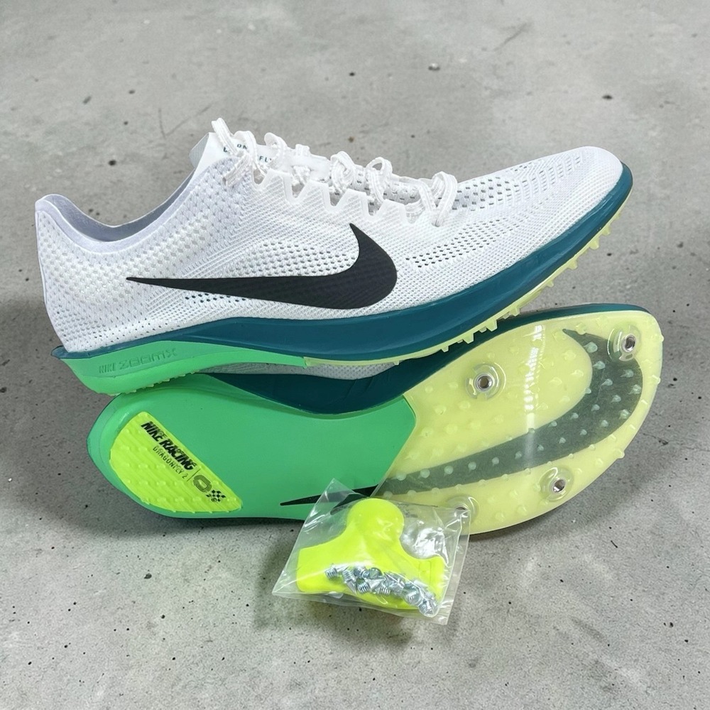 Nike ZoomX Dragonfly 2 Track Spikes Women's Size 9 White FD8413-102‎ Men's 7.5